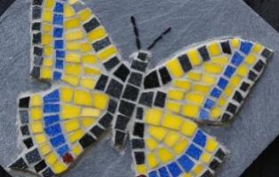 Mosaik: Schwalbenschwanz Mosaik: Schwalbenschwanz